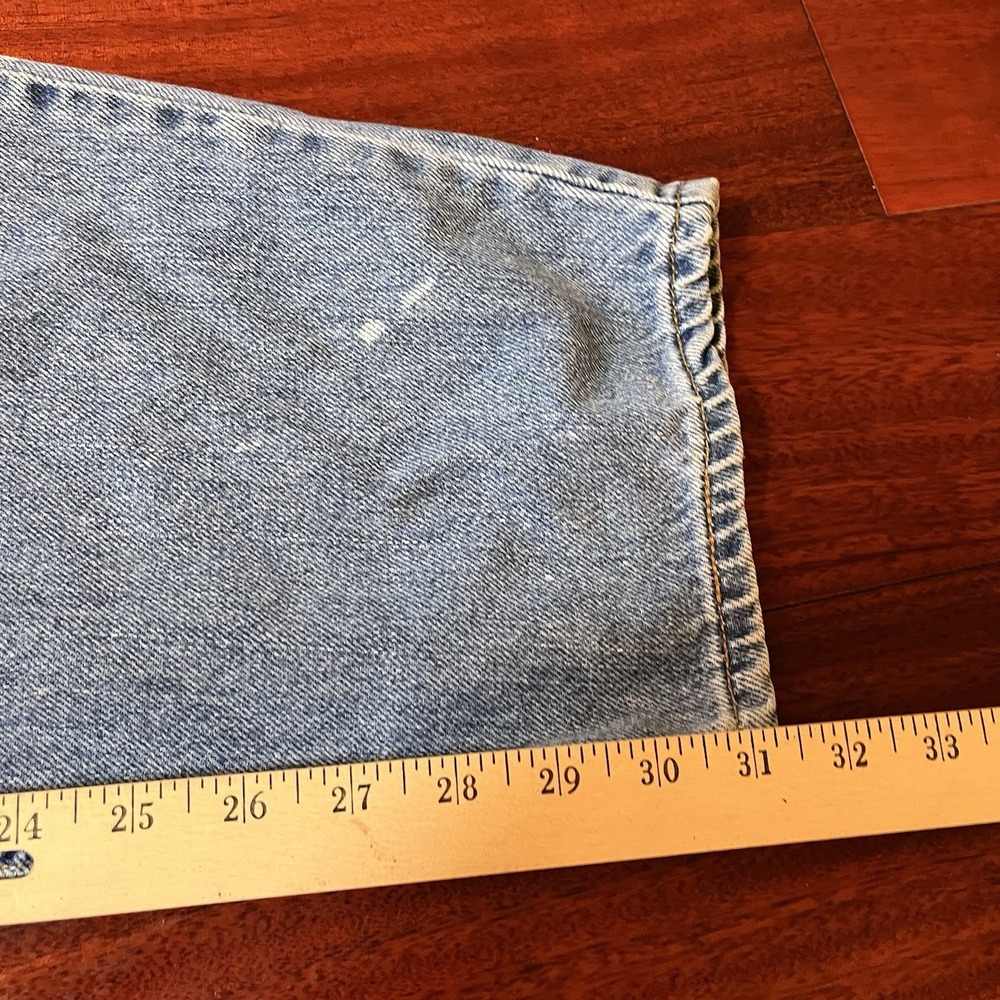 Vintage Levis Jeans Mens 38x32 (37x31) Blue Light Wash Comfort Fit Y2K READ - Picture 11 of 13